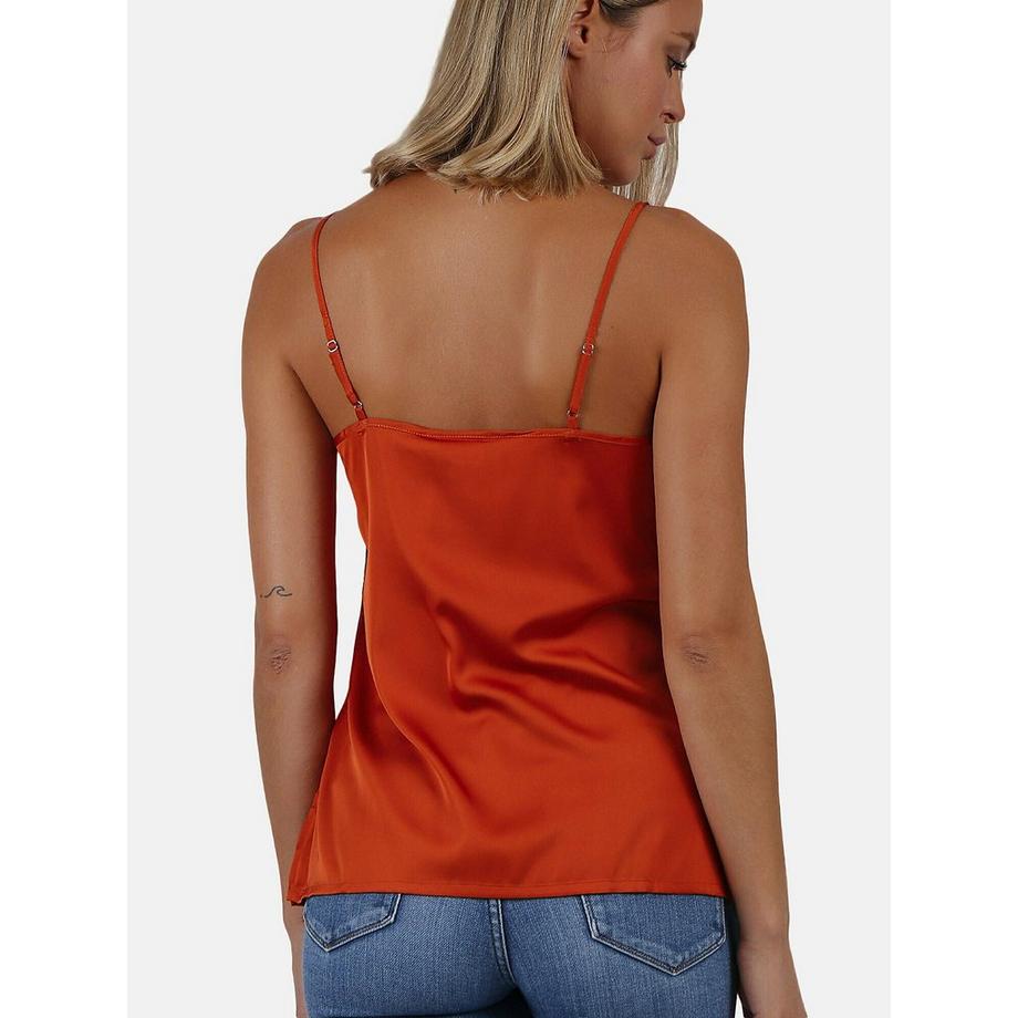 Admas Puntilla Escote V-Ausschnitt Tanktop  