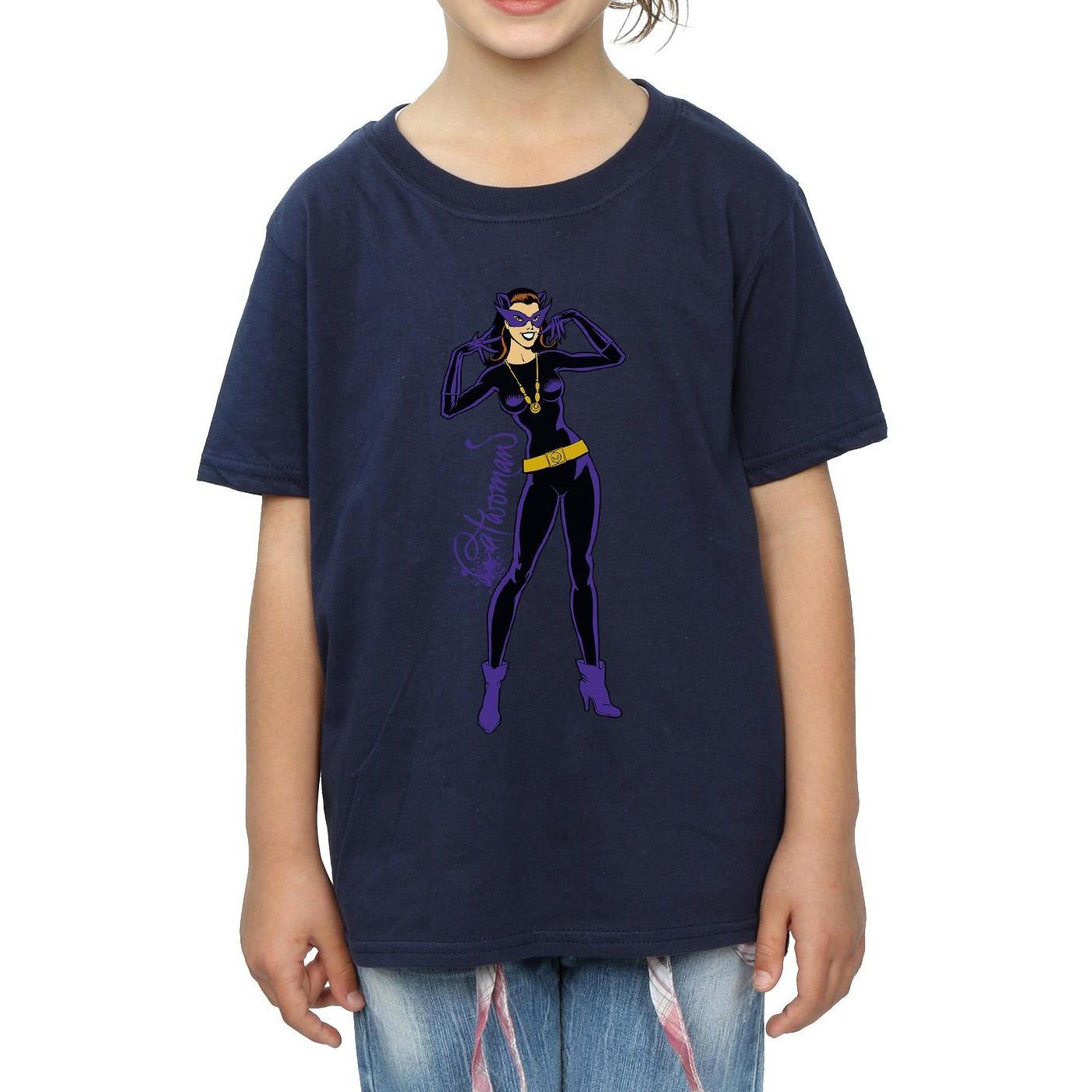 DC COMICS  Catwoman Happy Pose TShirt 