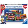 Ravensburger  Ravensburger puzzel Waterloop met Brandweerman Sam - 2x 24 stukjes 