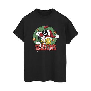 LOONEY TUNES  Tshirt SEASONS GREETINGS 