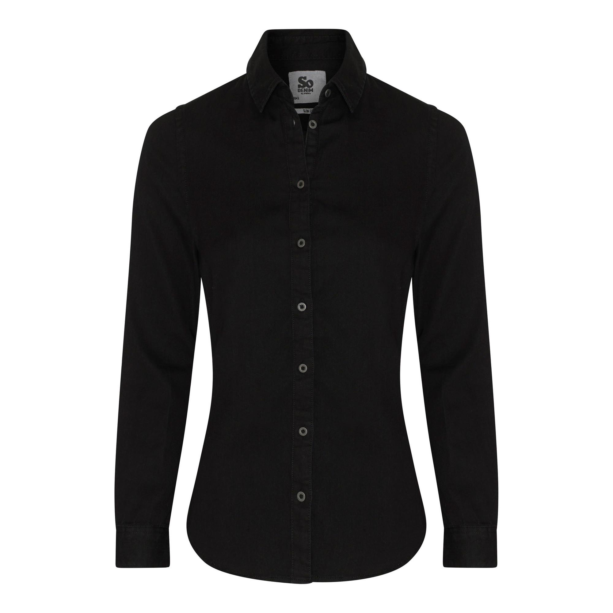 AWDis So Denim Lucy Regular Fit Chemise en Jean  