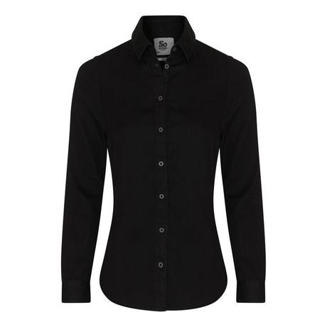 AWDis So Denim Lucy Regular Fit Jeanshemd  