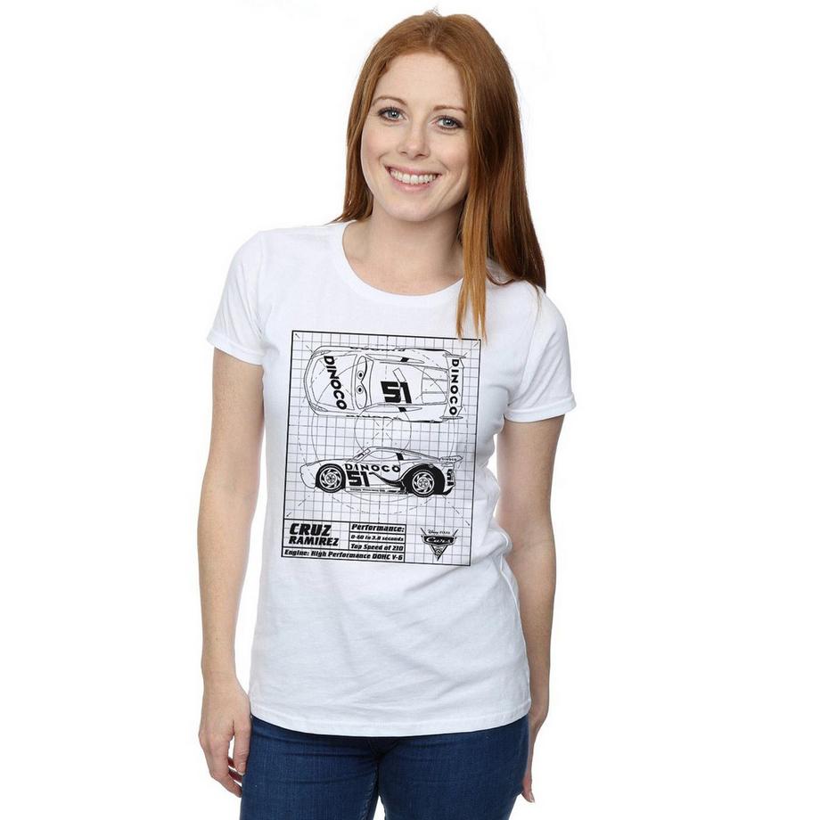 Disney Cars Cruz Ramirez Dinoco T-Shirt  