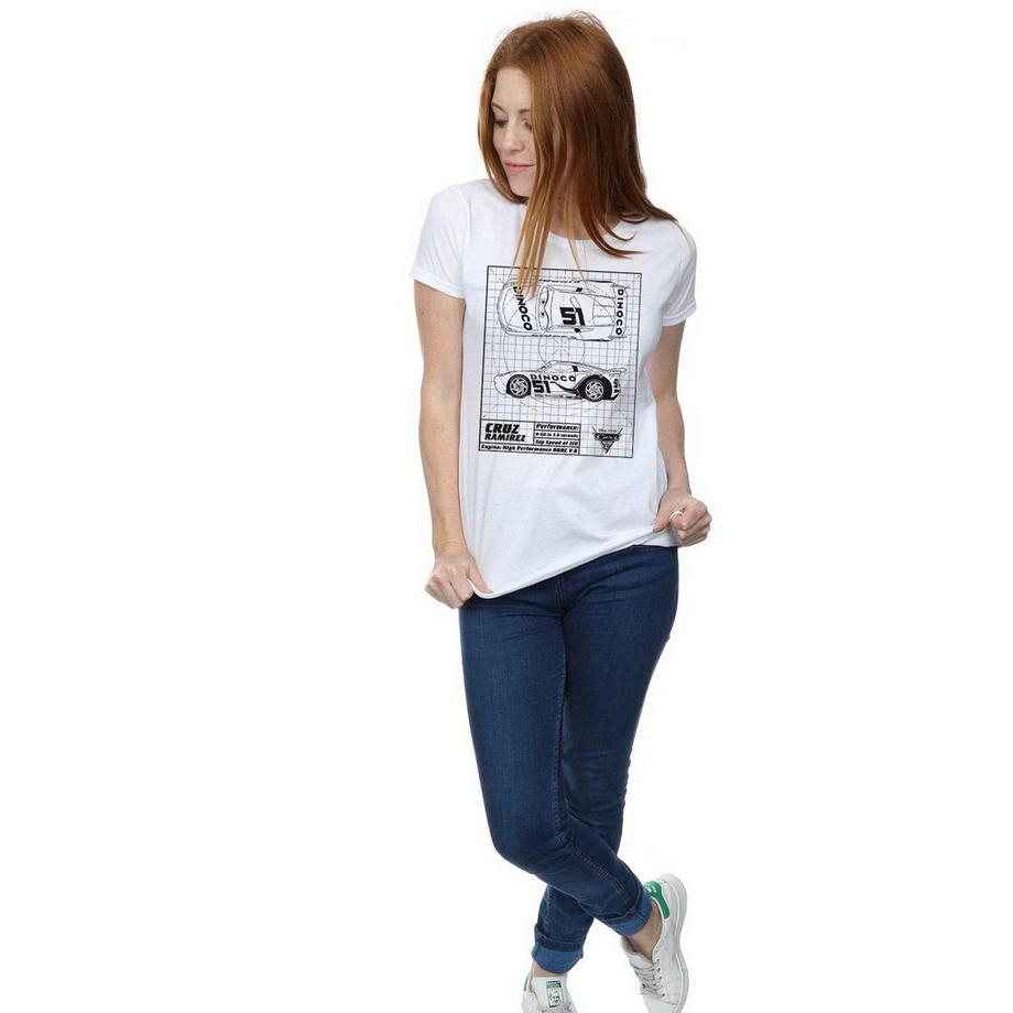 Disney Cars Cruz Ramirez Dinoco T-Shirt  