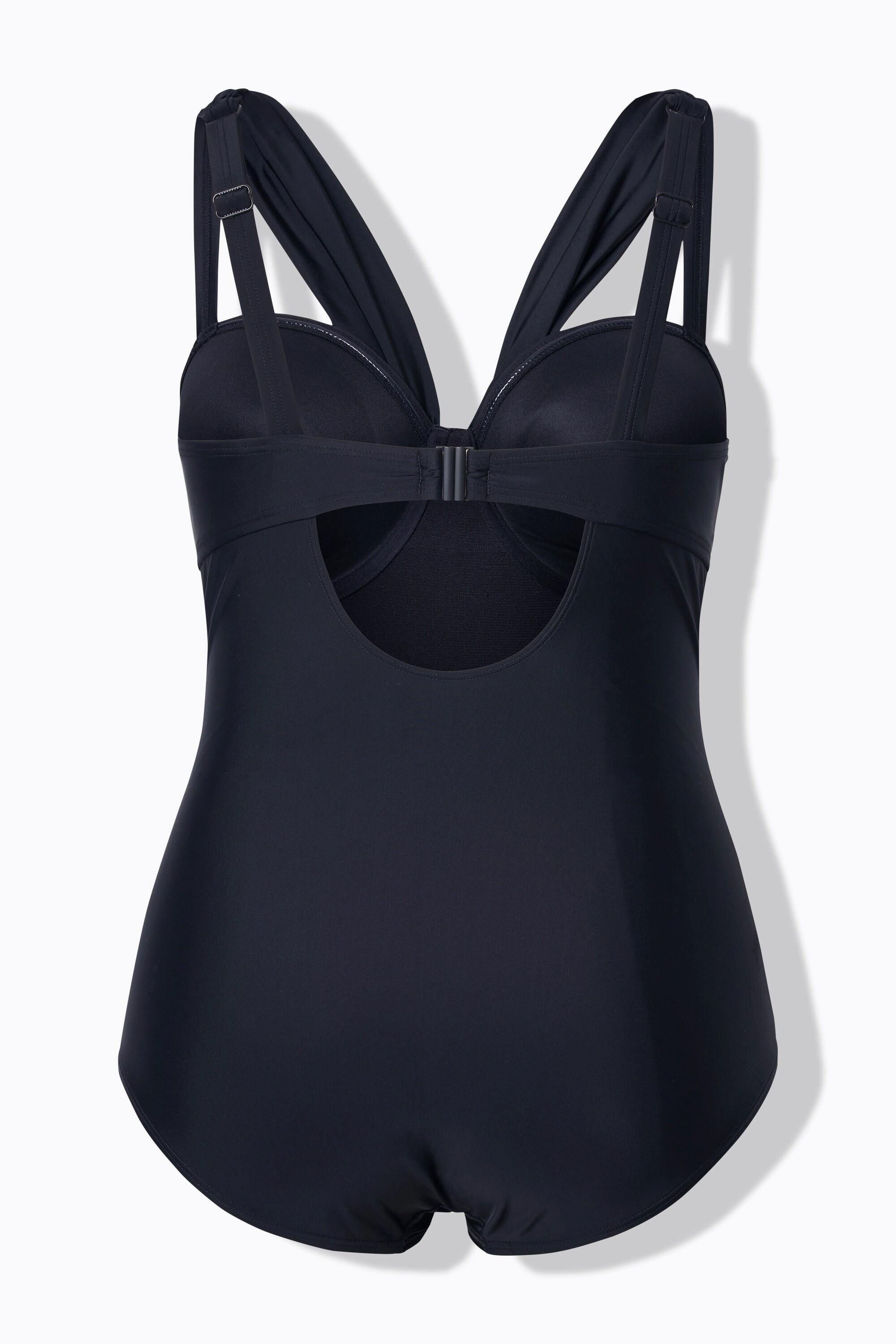 Ulla Popken Costume da bagno Ferretto Coppe Morbide Spalline Regolabili  