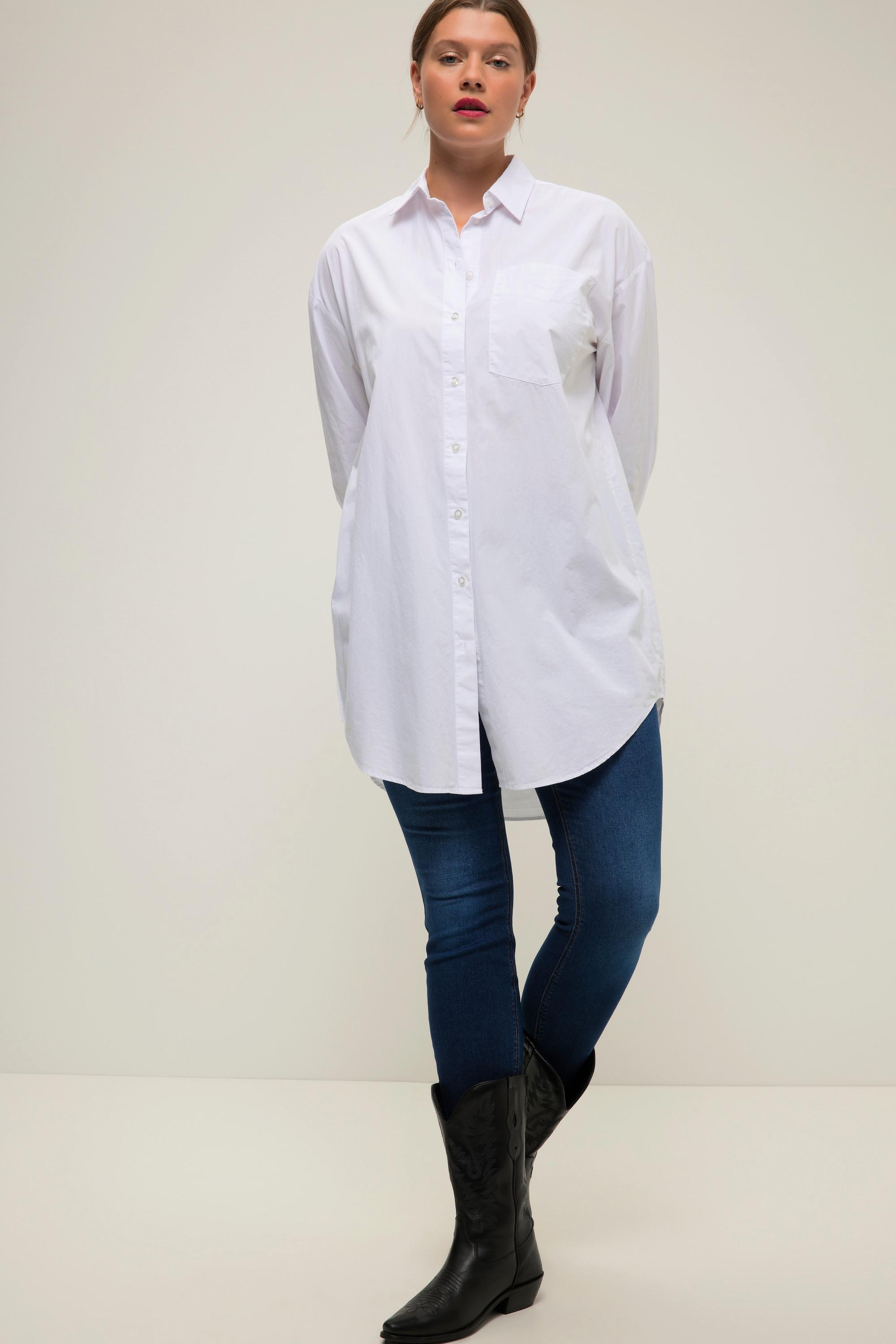 Studio Untold  Camicia dal taglio oversize con abbottonatura e collo da camicia 