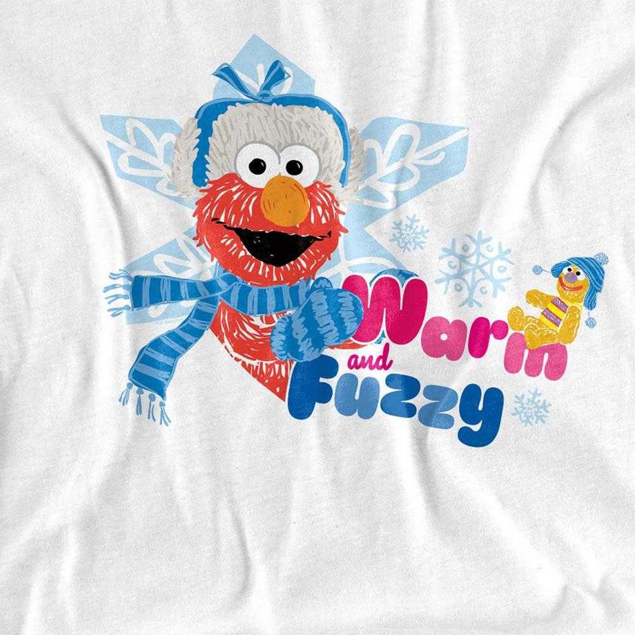 Sesame Street T-Shirt Manches Longues Warm And Fuzzy  