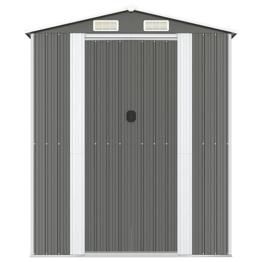 VidaXL Geräteschuppen stahl  