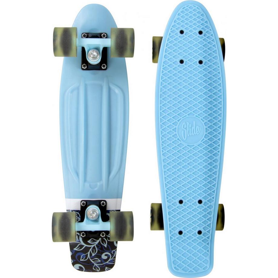 Slide Boards  Cruiser Board Blue Flower 