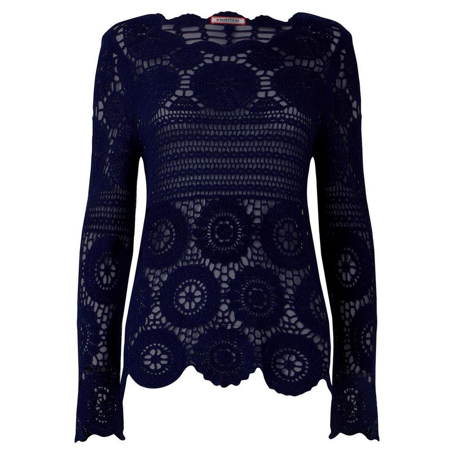 Joe Browns Pullover Maniche Lunghe All'uncinetto  