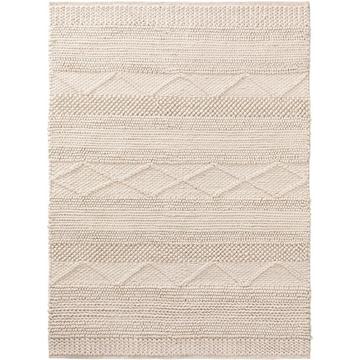 Tappeto di lana Alva Crema