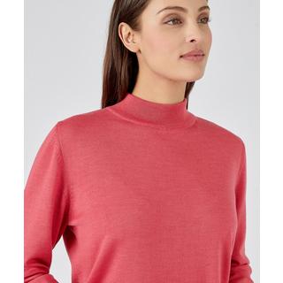 Damart  Pullover aus reiner Merinowolle mit Stehkragen. 