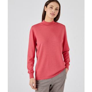 Damart  Pullover aus reiner Merinowolle mit Stehkragen. 