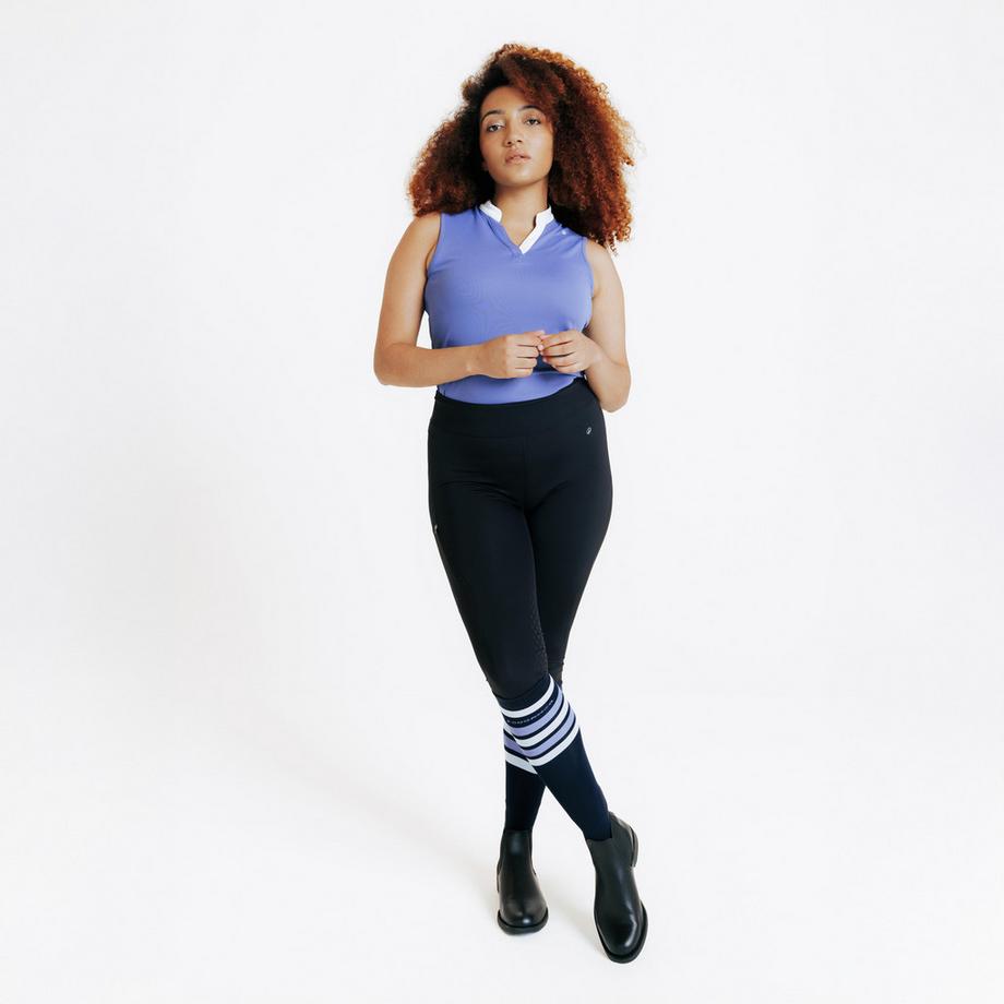 FOUGANZA  Legging femme équitation fullgrip polyamide 