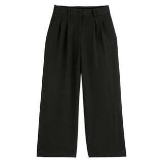 La Redoute Collections Weite Bundfaltenhose Knöchellang  