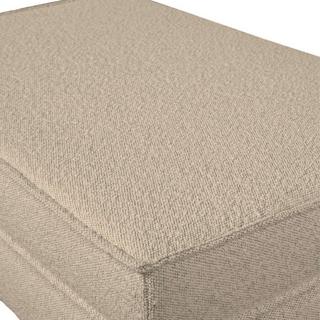 mutoni Tabouret Rodéo Bouclé beige  