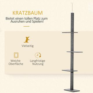 PawHut  Arbre à gratter 