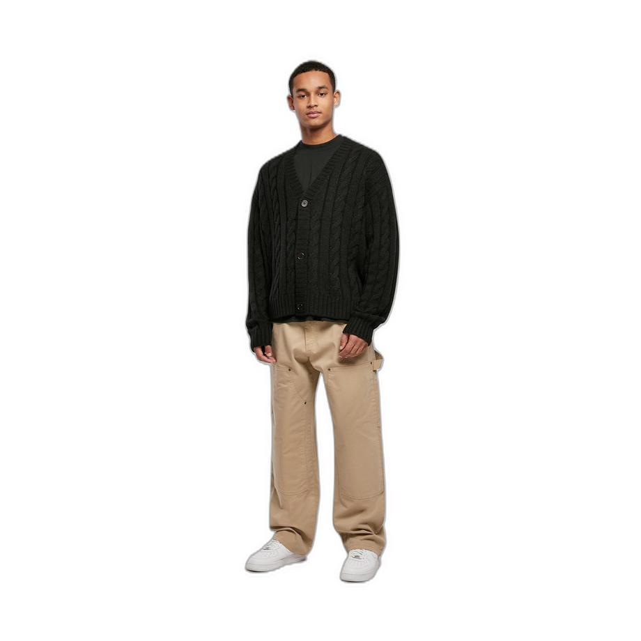 URBAN CLASSICS Cardigan Boxy à Mailles Torsadées  