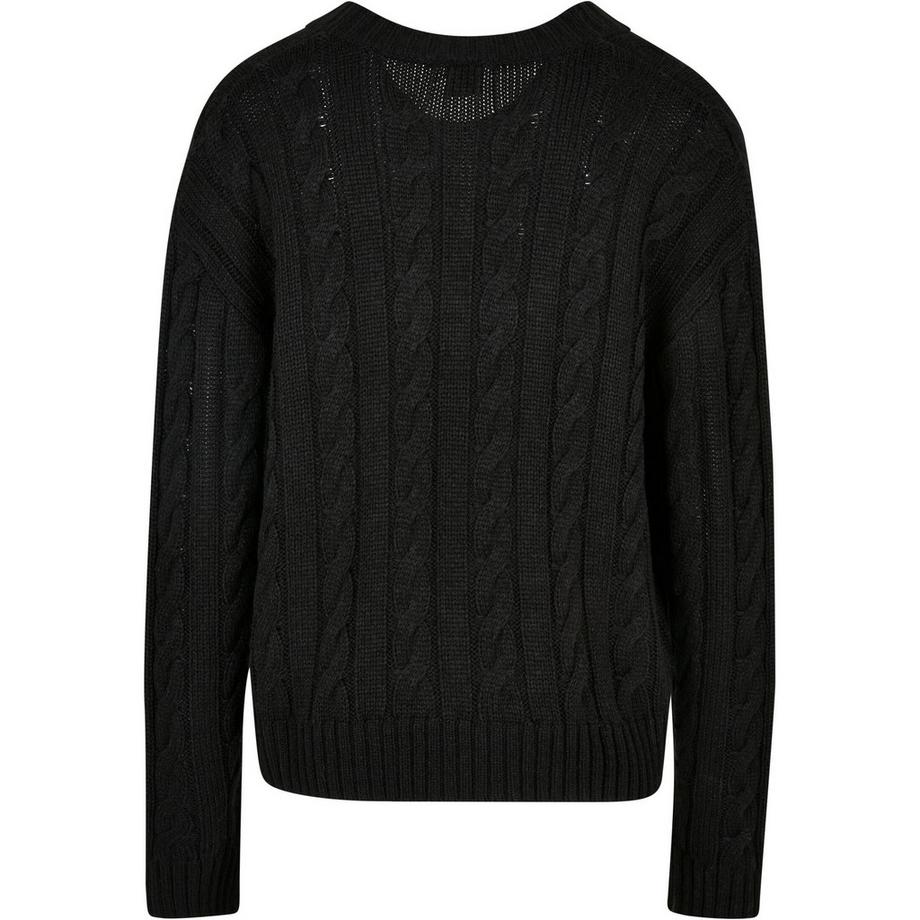 URBAN CLASSICS Cardigan Boxy à Mailles Torsadées  