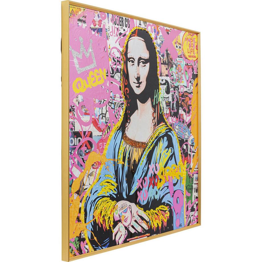 KARE Design Gerahmtes Bild La Viva Woman 100x100  