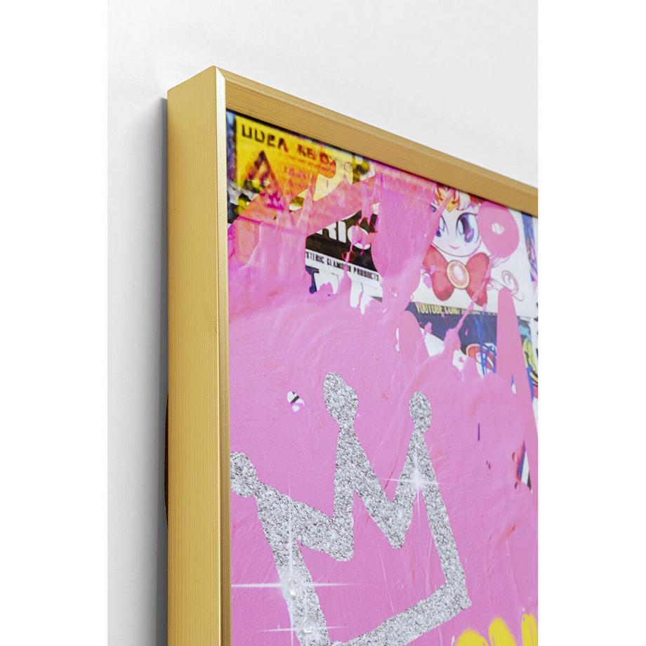 KARE Design Gerahmtes Bild La Viva Woman 100x100  