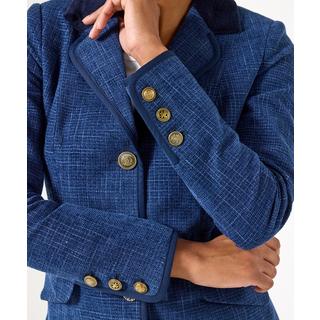 Joe Browns Klassische lange Marinejacke  