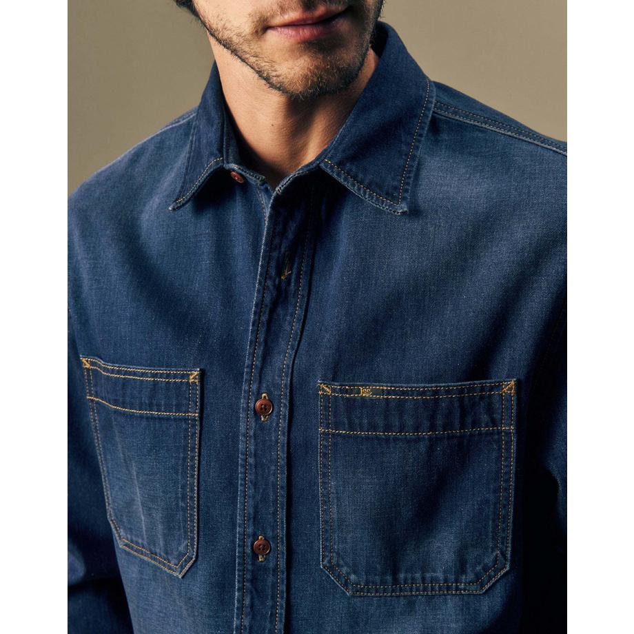 Lee Chemise en jean avec poches poitrine  