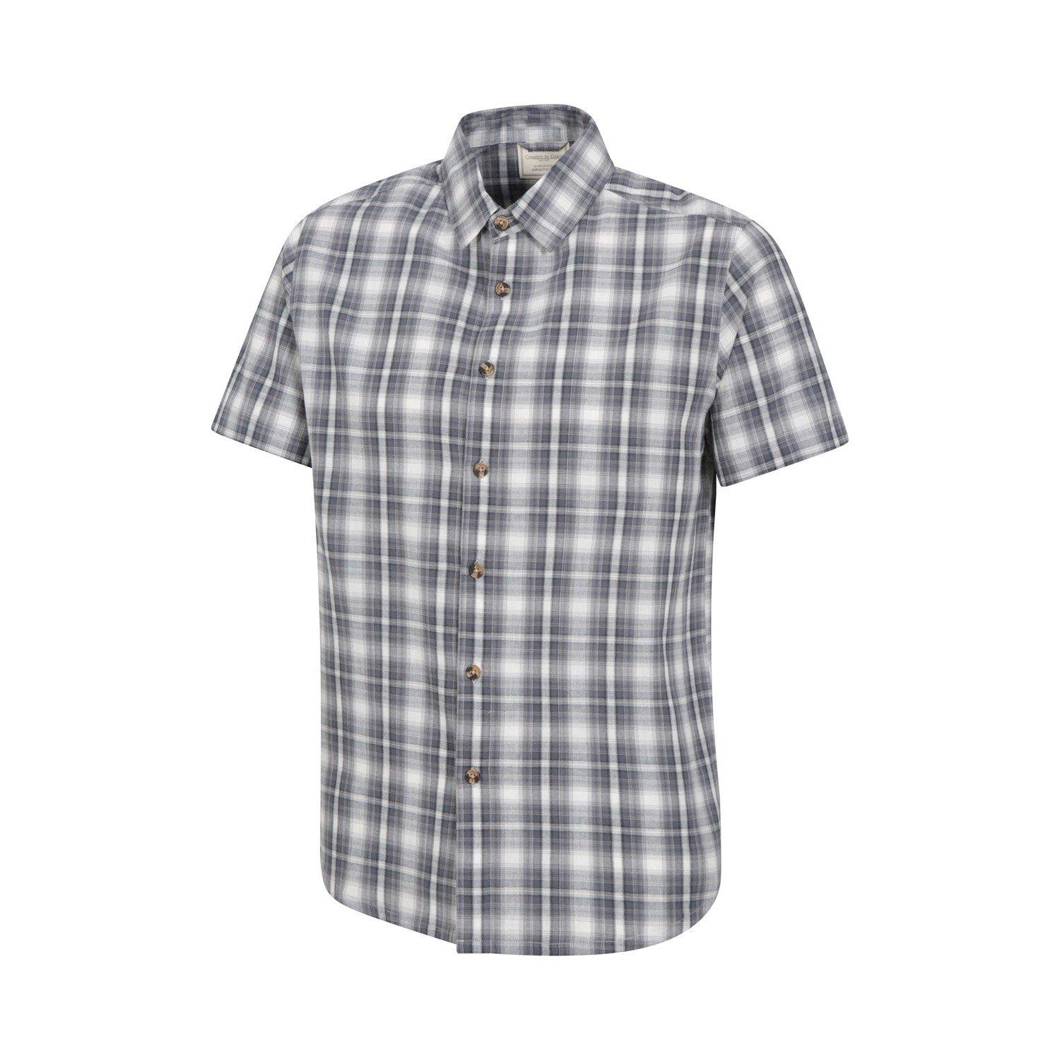 Mountain Warehouse Camicia Weekender a Quadri Maniche Corte  