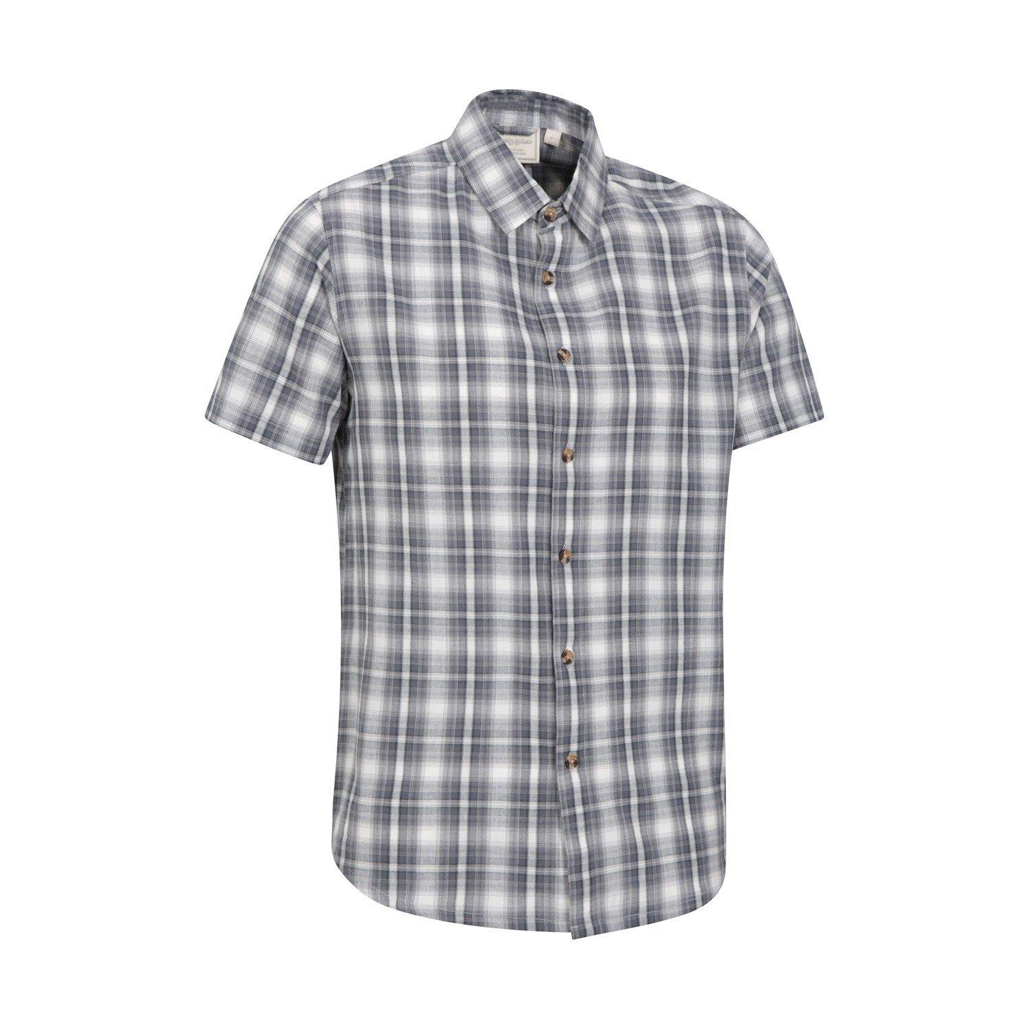 Mountain Warehouse Camicia Weekender a Quadri Maniche Corte  