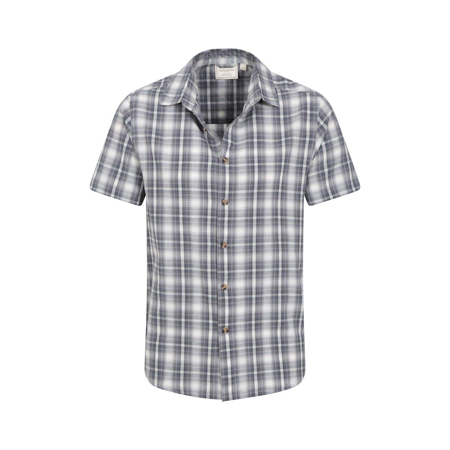 Mountain Warehouse Camicia Weekender a Quadri Maniche Corte  