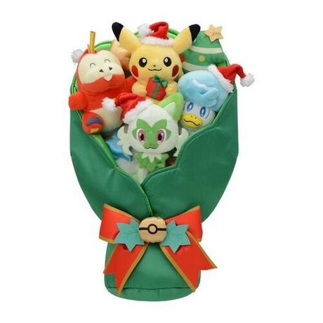 Pokémon  Pikachu Paldeas Strauss Weihnachtsmarkt Plush 