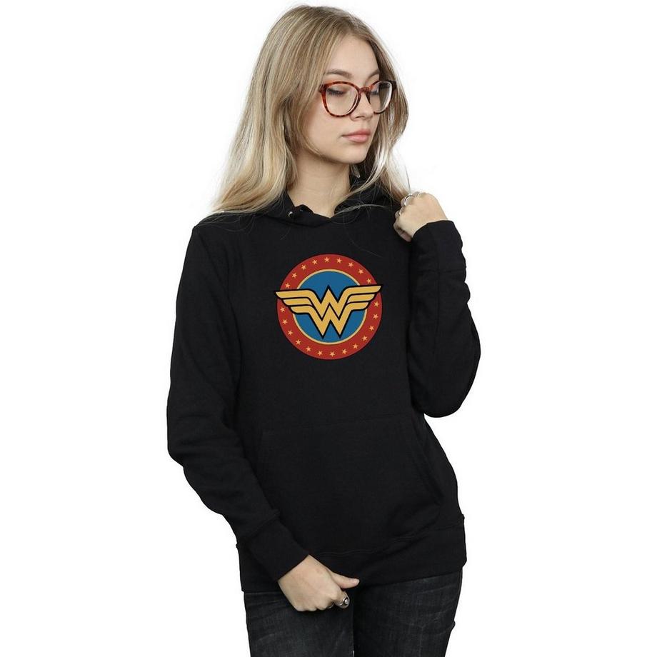 DC COMICS Felpa con cappuccio Wonder Woman Logo  