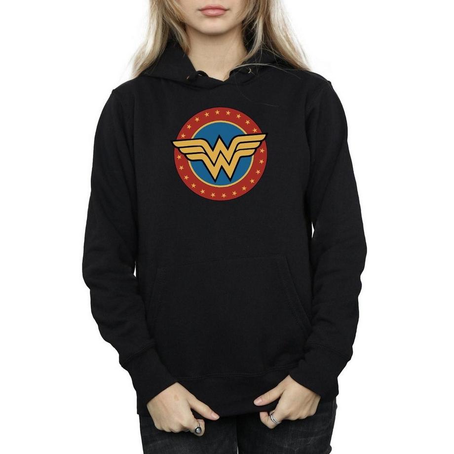 DC COMICS Felpa con cappuccio Wonder Woman Logo  