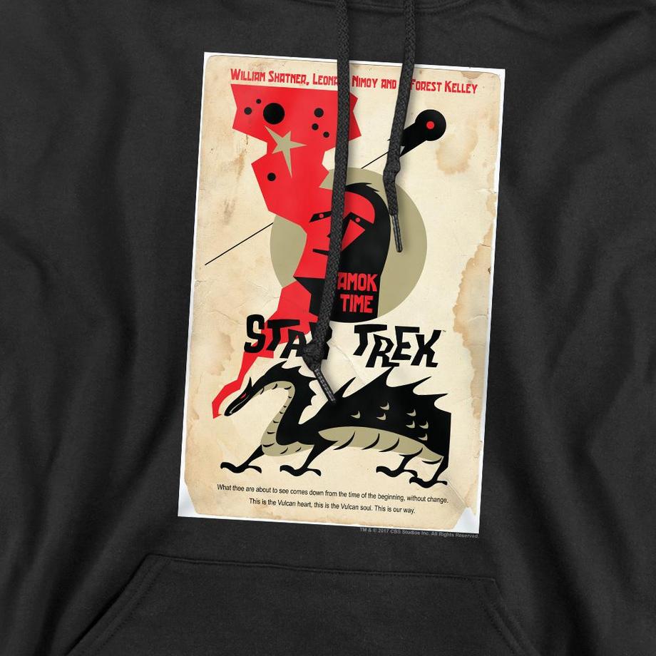 Star Trek The Original Series Episode 30 Felpa con Cappuccio  