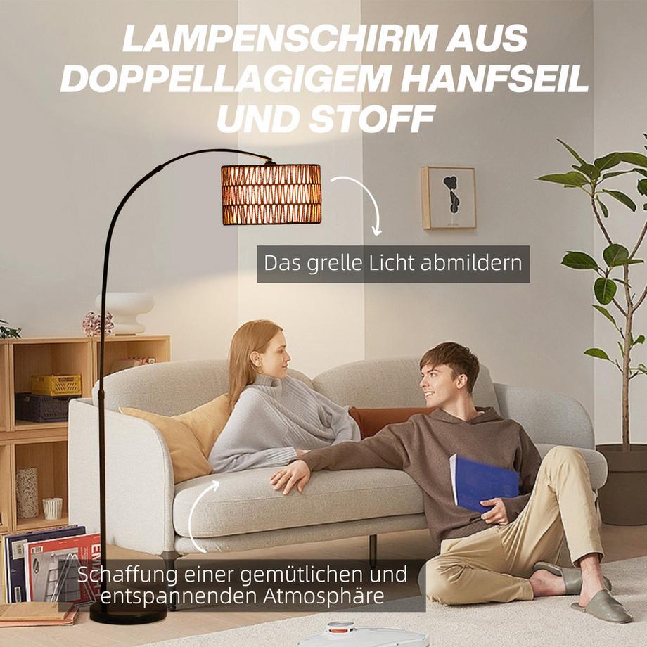 HOMCOM Stehlampe  