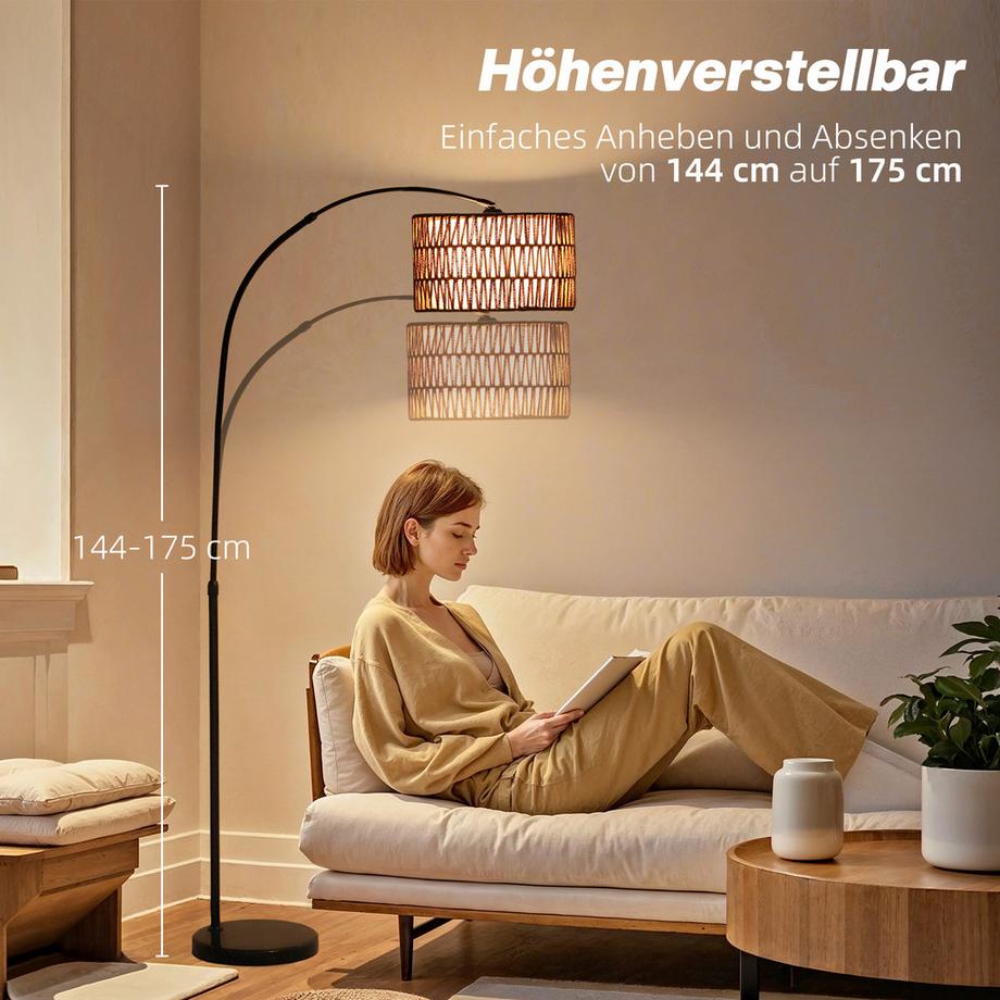 HOMCOM Stehlampe  