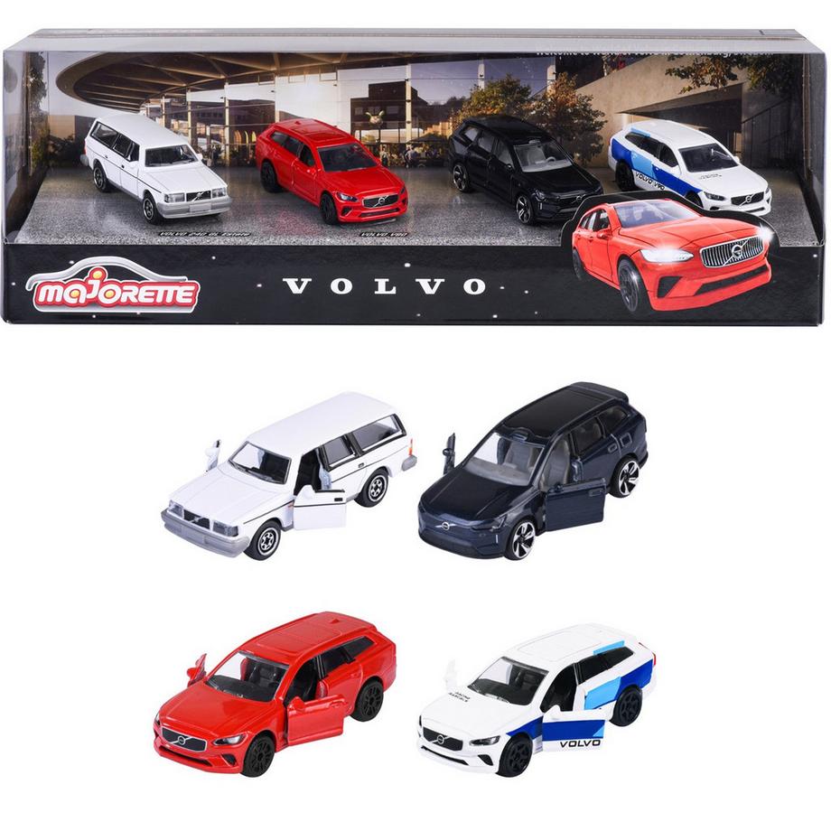 Coffret cadeau de 4 voitures Volvo