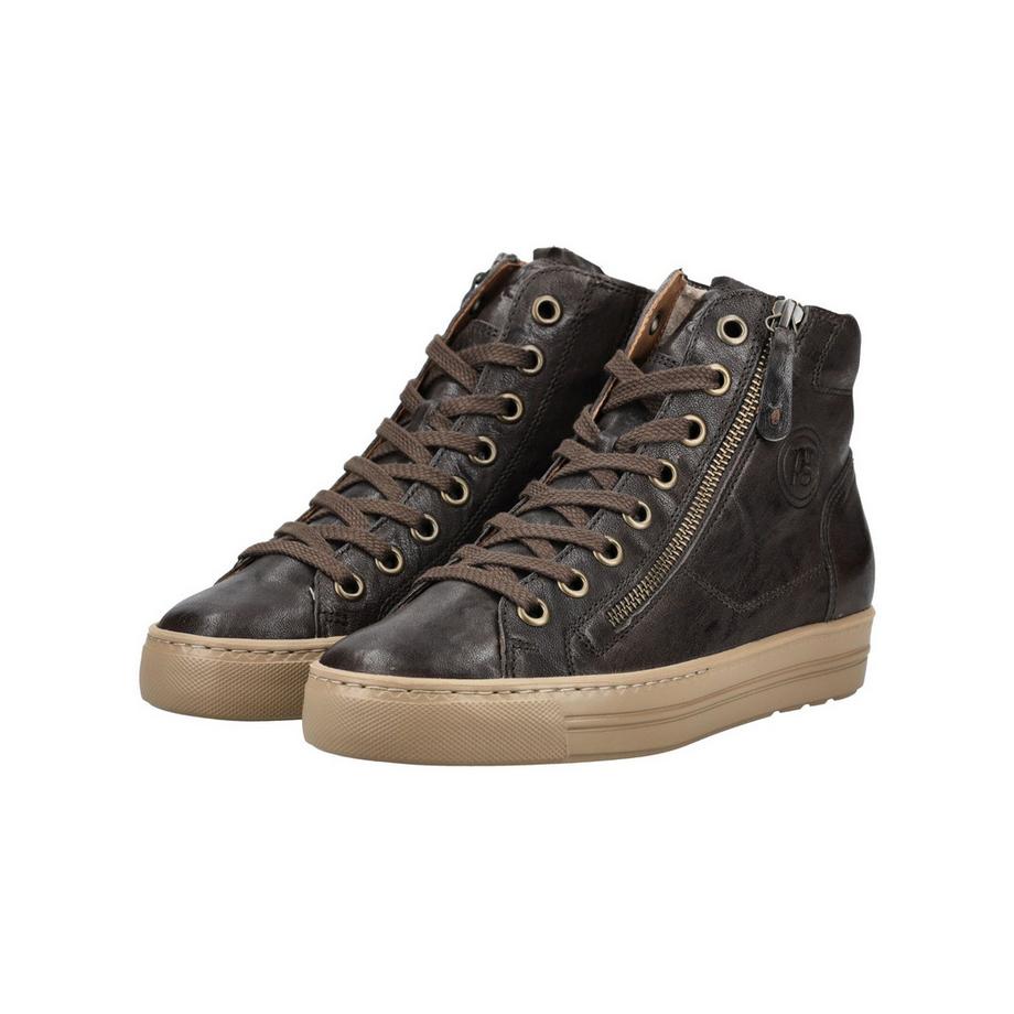 Paul Green Sneaker Montante avec Fermeture Éclair Latérale  