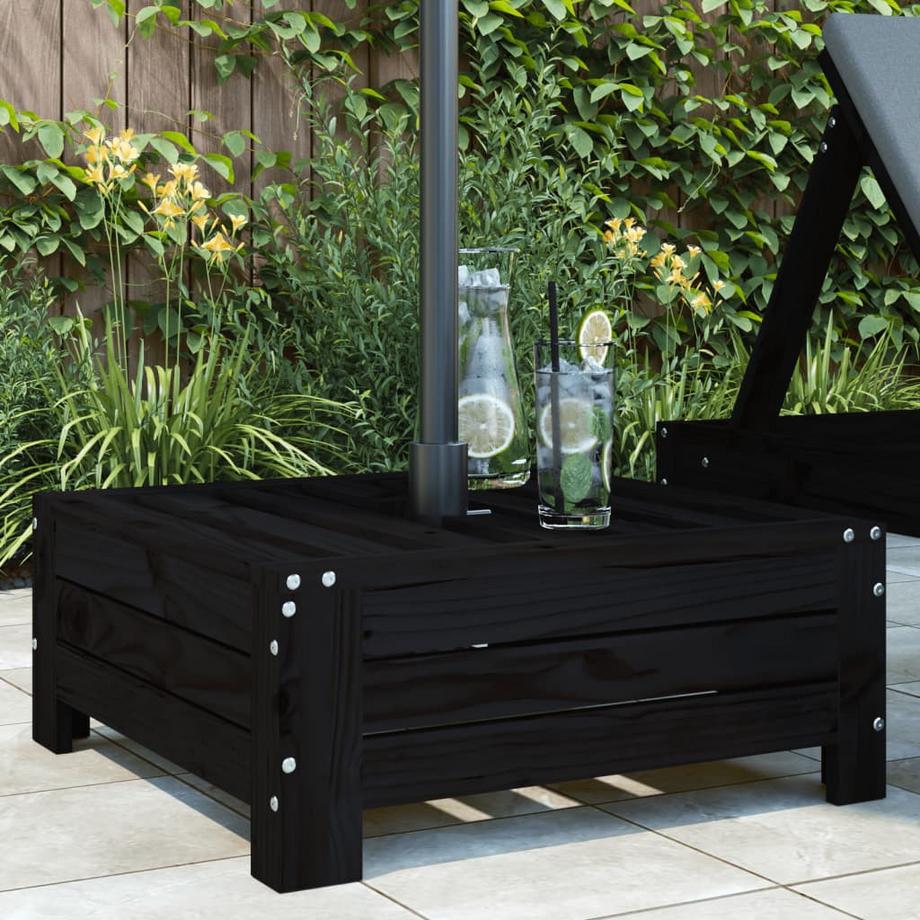 VidaXL copertura base ombrellone Legno di pino  