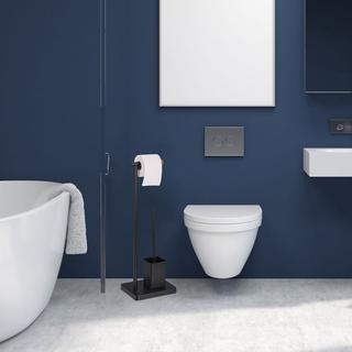 B2X WC-Garnitur mit 2 Ersatzbürstenköpfen  