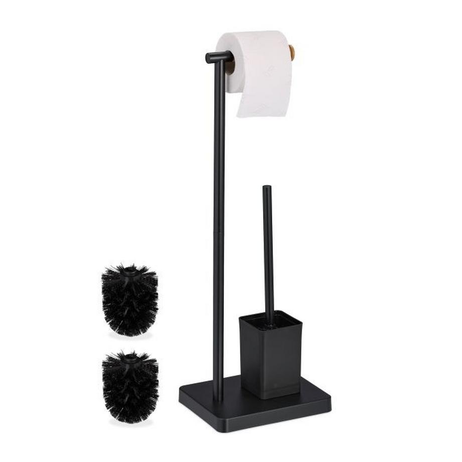 Set WC con 2 testine di ricambio per scopino