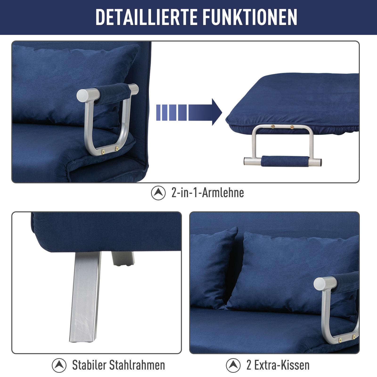 HOMCOM Schlafsofa  
