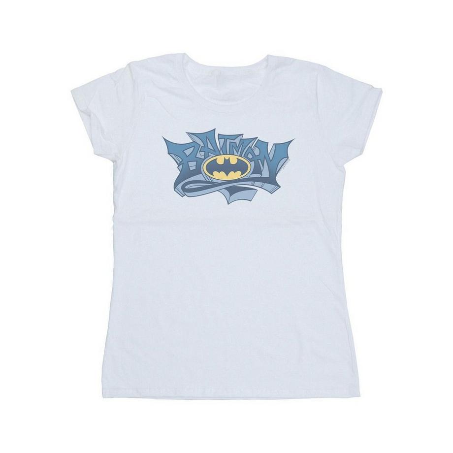 DC COMICS Batman Logo Bedrucktes T-Shirt  