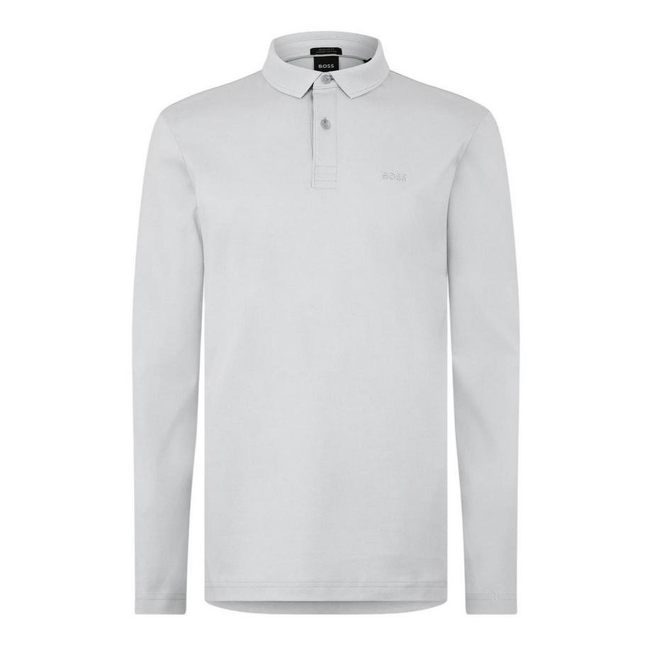 Pirol Maglietta Polo Logo Manica Lunga