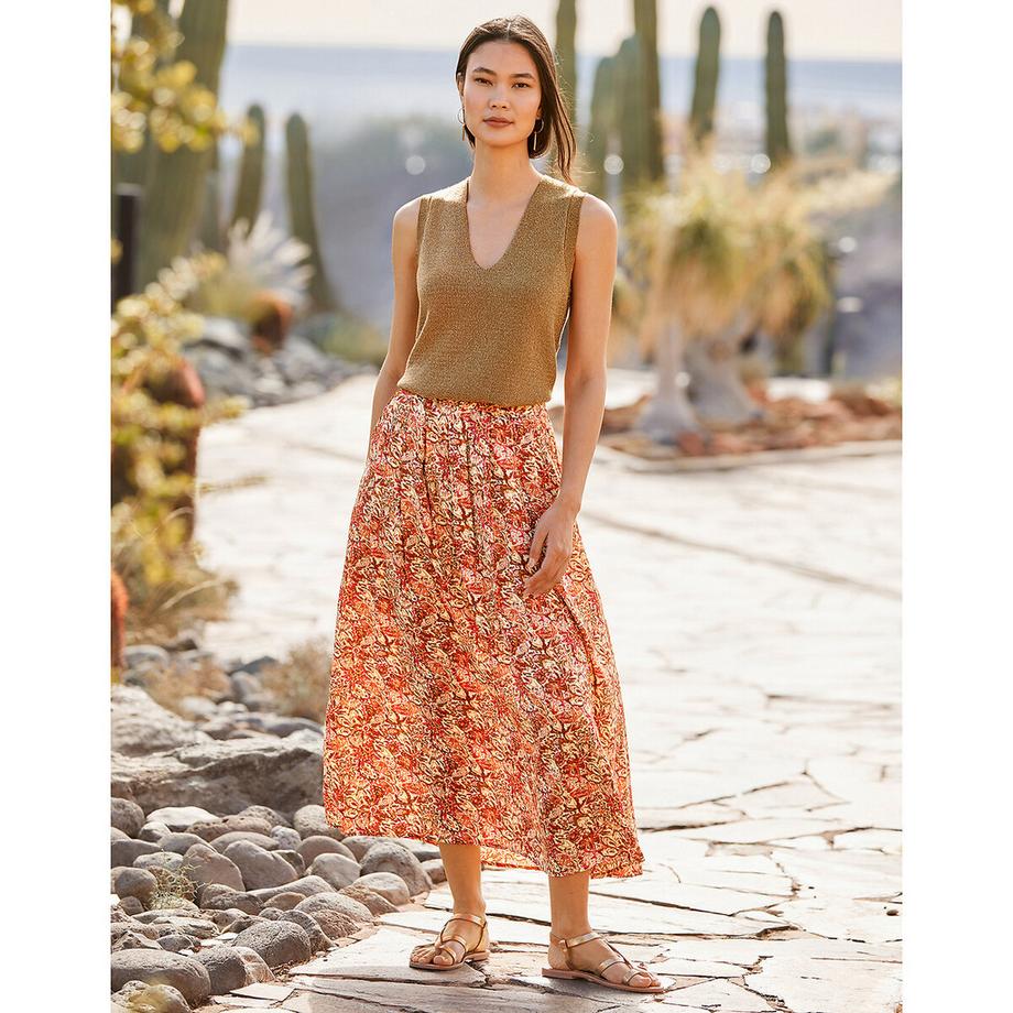 La Redoute Collections V-Ausschnitt Top  