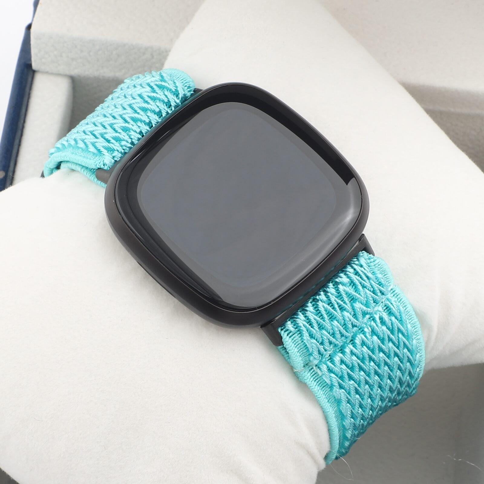 Cover-Discount  Fitbit Versa 4 / Sense 2 - Nylon Ersatzarmband 