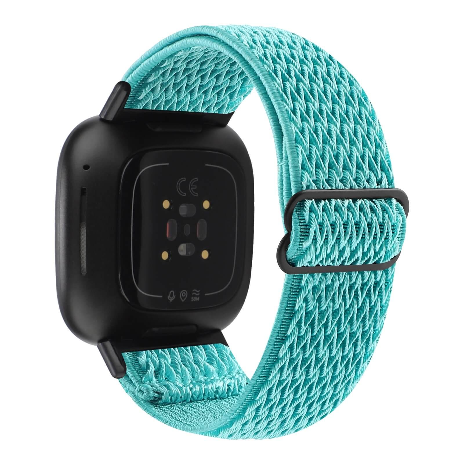 Cover-Discount  Fitbit Versa 4 / Sense 2 - Nylon Ersatzarmband 