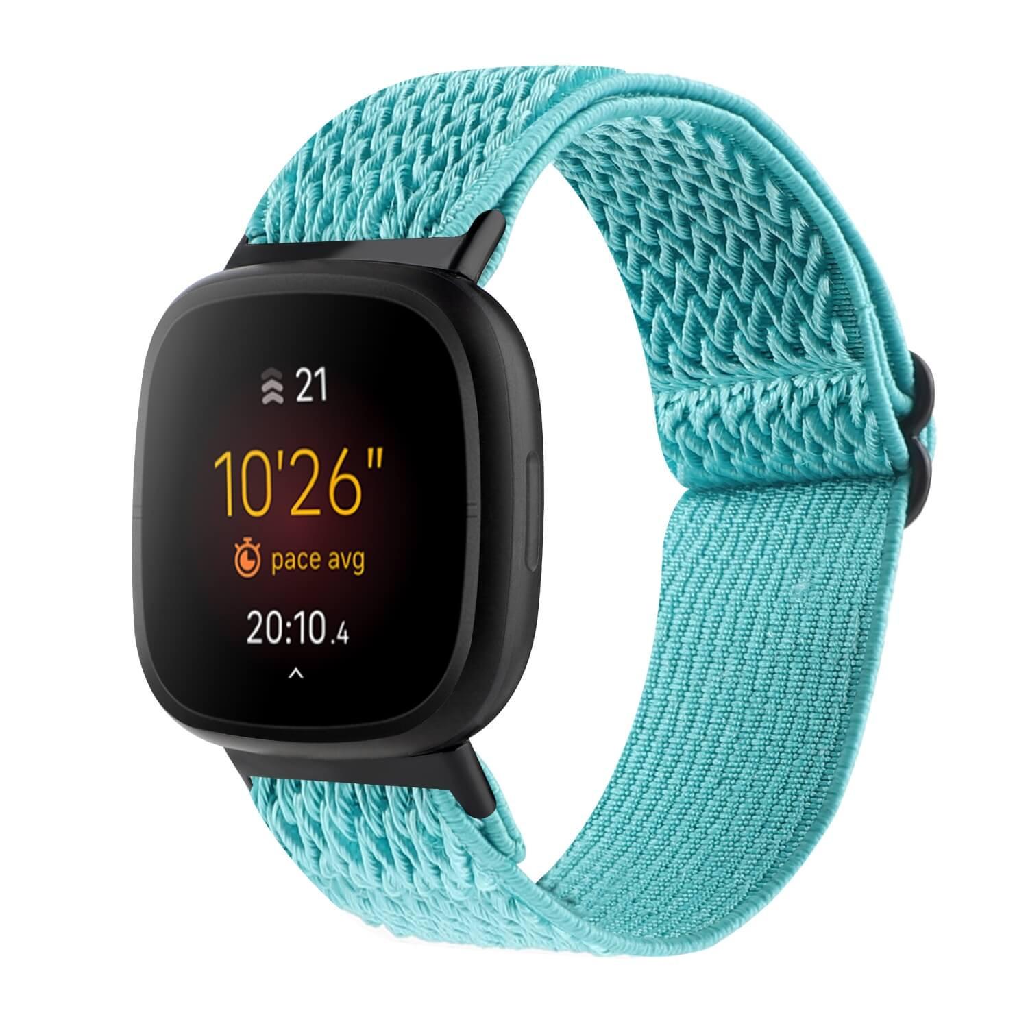 Cover-Discount  Fitbit Versa 4 / Sense 2 - Nylon Ersatzarmband 