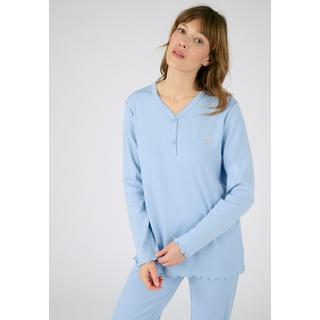 Damart  Pyjama aus weichem und elastischem Interlock-Rippstrick 