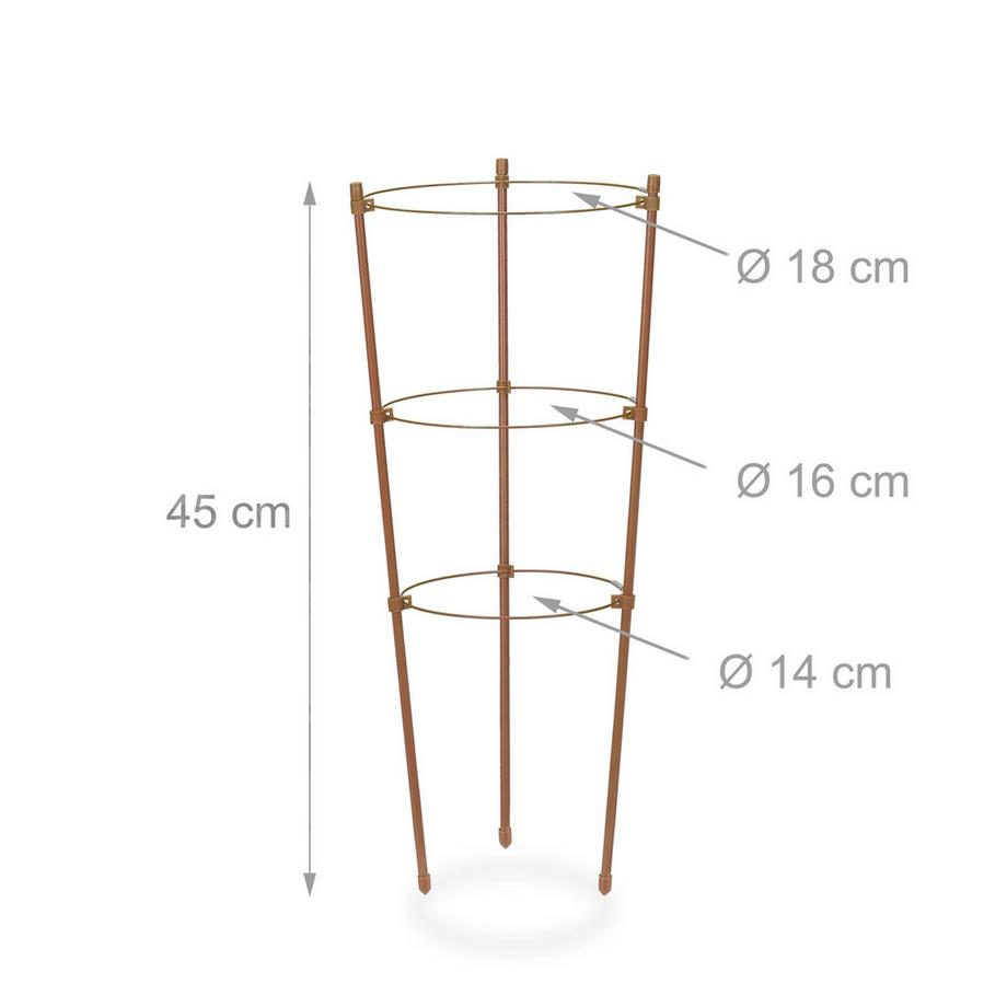 Northix Creeper 45 cm 4er Set  